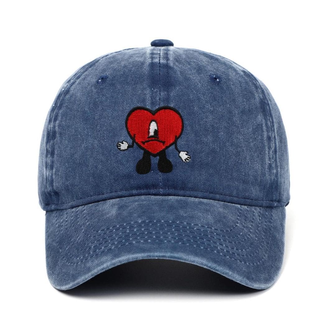 Boné de beisebol Bads Bunny Anime Snapback Hat Jeans 58-62cm