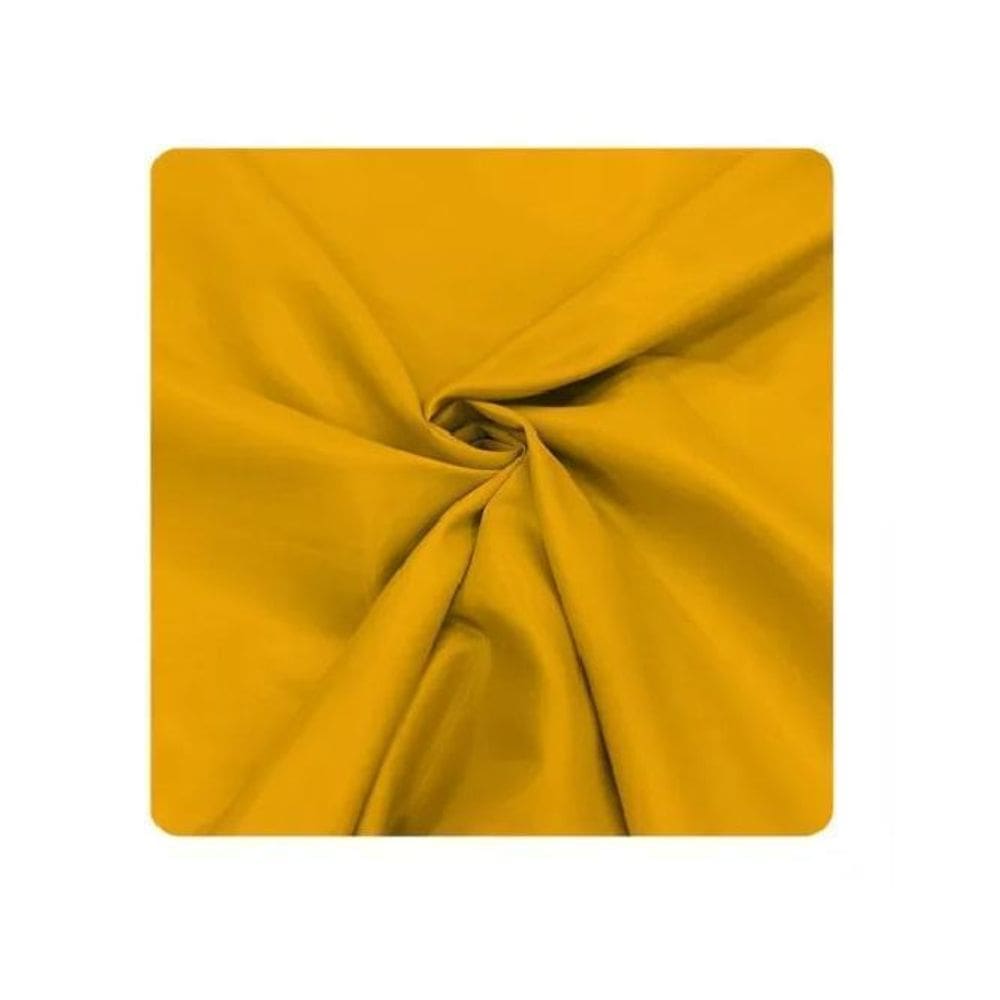 8 Metros Tecido Bember Amarelo Ouro Para Fôrro Larg 1,50 Mt