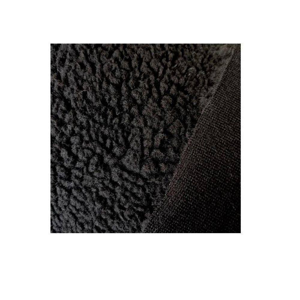 Tecido Carapinha Natural Marrom Lã De Ovelha 1X1,5Mt