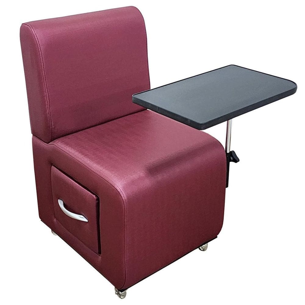 Cadeira Cirandinha Manicure Com Gavetão Rodas Gel E Apoio