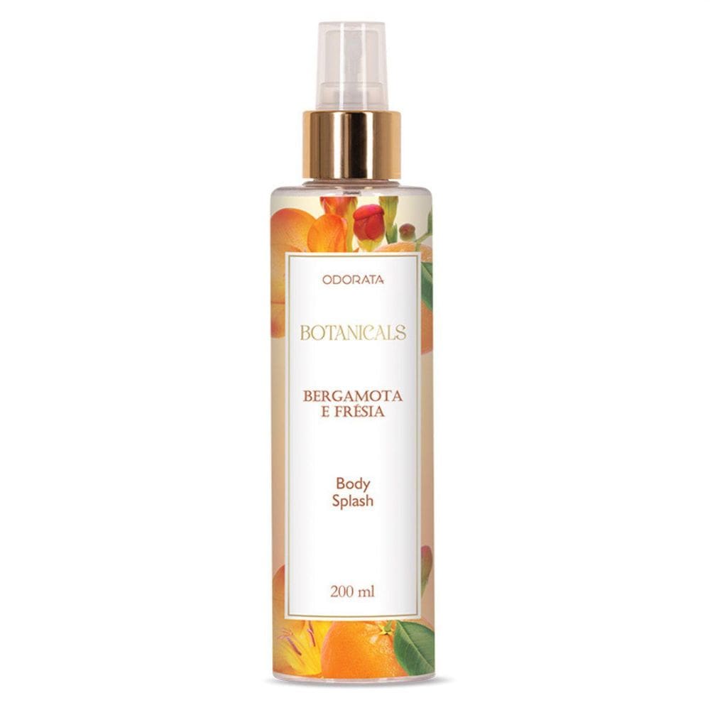Body Splash Bergamota E Frésia Botanicals Odorata 200Ml Ref
