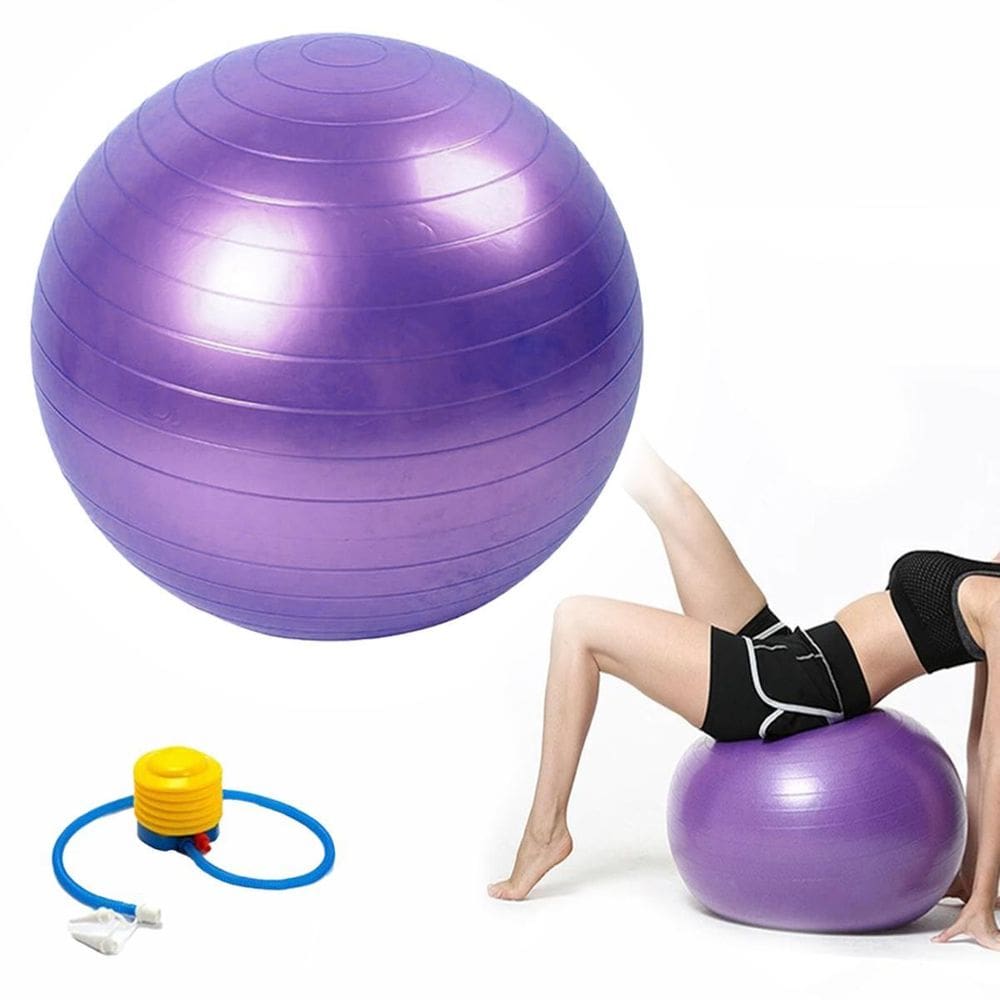 Bola Pilates Suíça Yoga Ginástica Abdominal 55Cm
