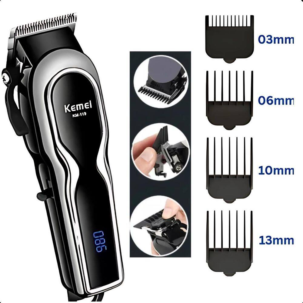 Cortador Kemei Km-119 Alta Precisão Digital