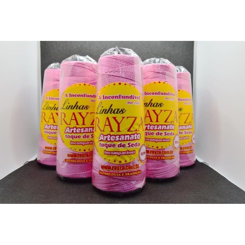 Linhas Para Crochê Rayza Artesanato Grossa - Framboesa