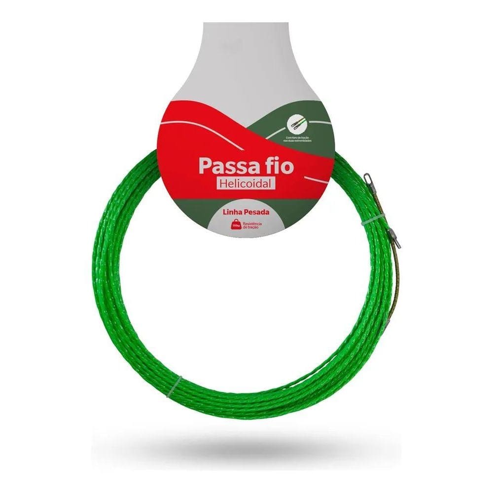 2X Passa Fio Poliester Super Resistente Com 10 Metros