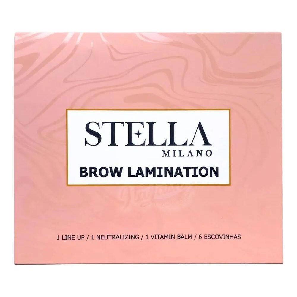 2X Kit Stella Milano Brow Lamination 3Passos -15 G