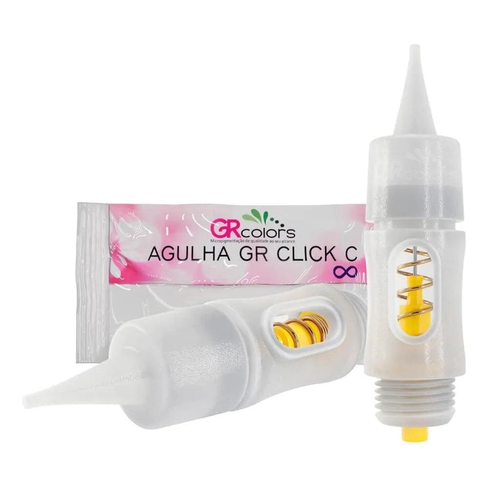 2X Kit 10 Un Agulhas Gr Colors Click C 1 Ponta Regular Origi