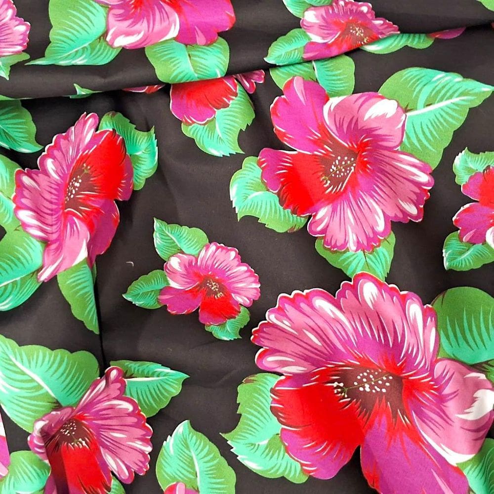 Tecido Chita Estampado Importada Festa Junina -Rolo 3 Metros