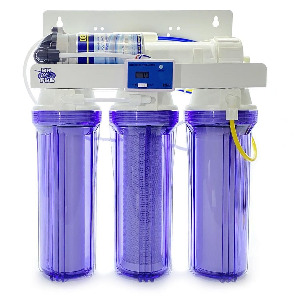 Filtro Osmose Reversa 50Gpd + Bomba + Tds In-Line Transparen