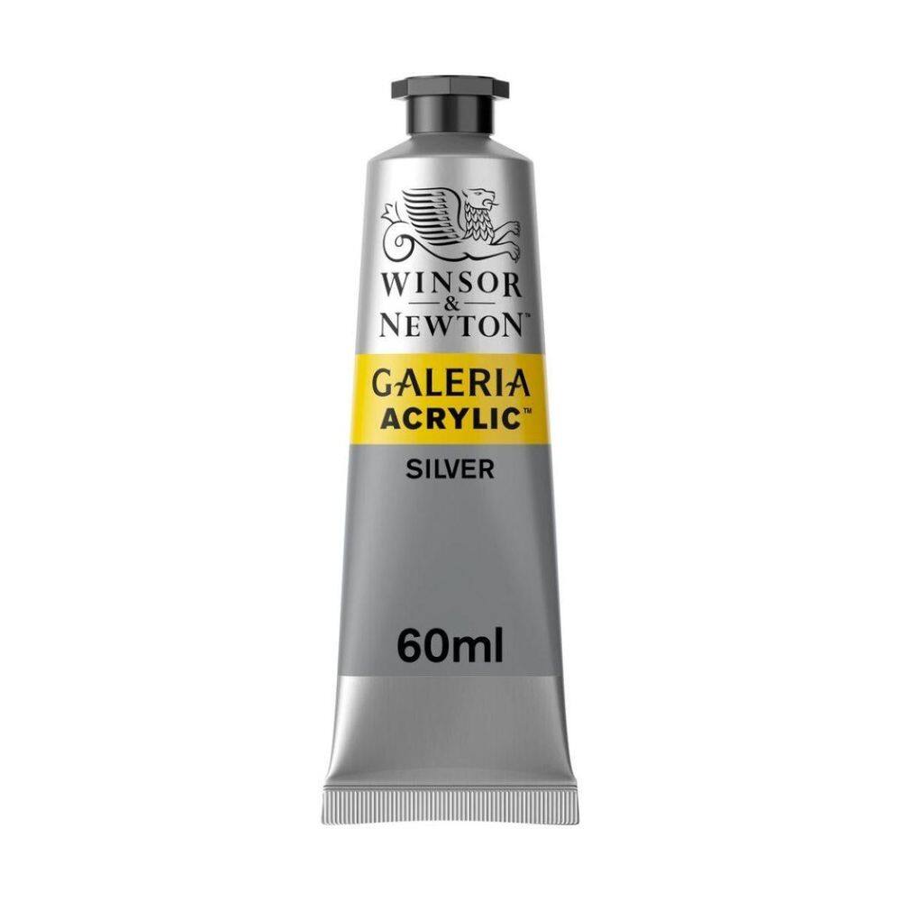 Tinta Acrilica Galeria W&N 617 Silver 60Ml
