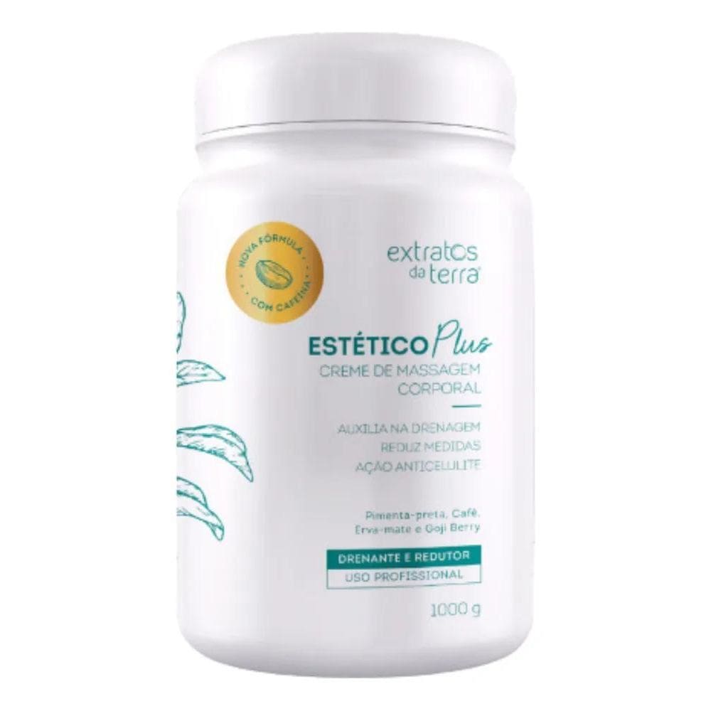 2X Vitta Estético Massagem Drenante 1 Kg Extratos Da Terra T