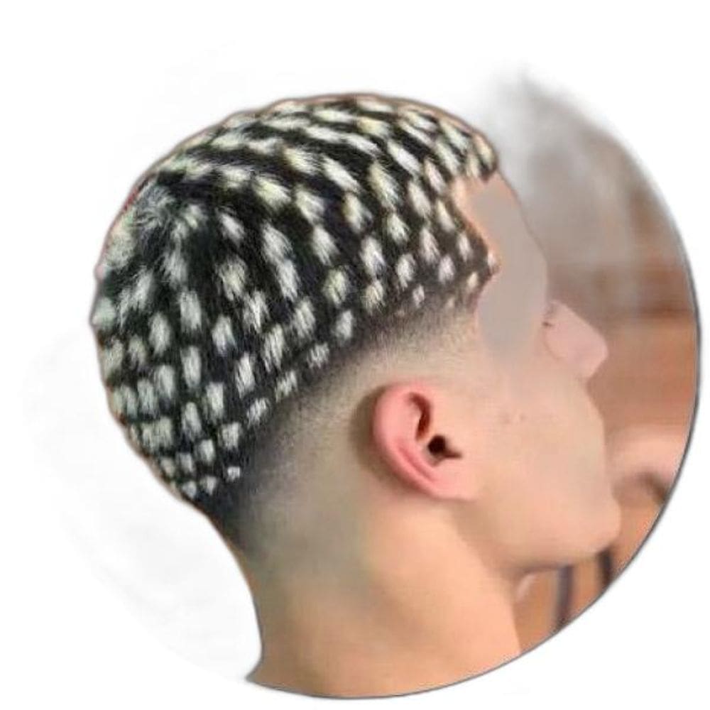 Agulha Para Reflexo E Mechas Cabo Emborrachado Leon Barber