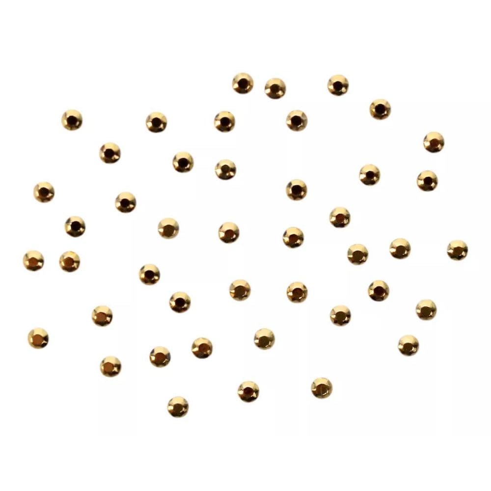 Strass De Metal Sextavado Hotfix 2Mm 1000Un Dourado