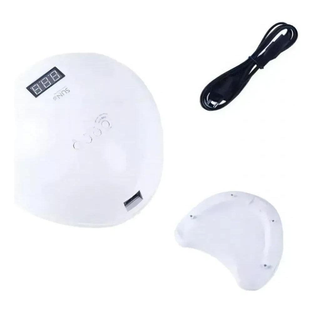 2X Cabine Sun 5 Led/Uv 24W E 48W Unha Gel