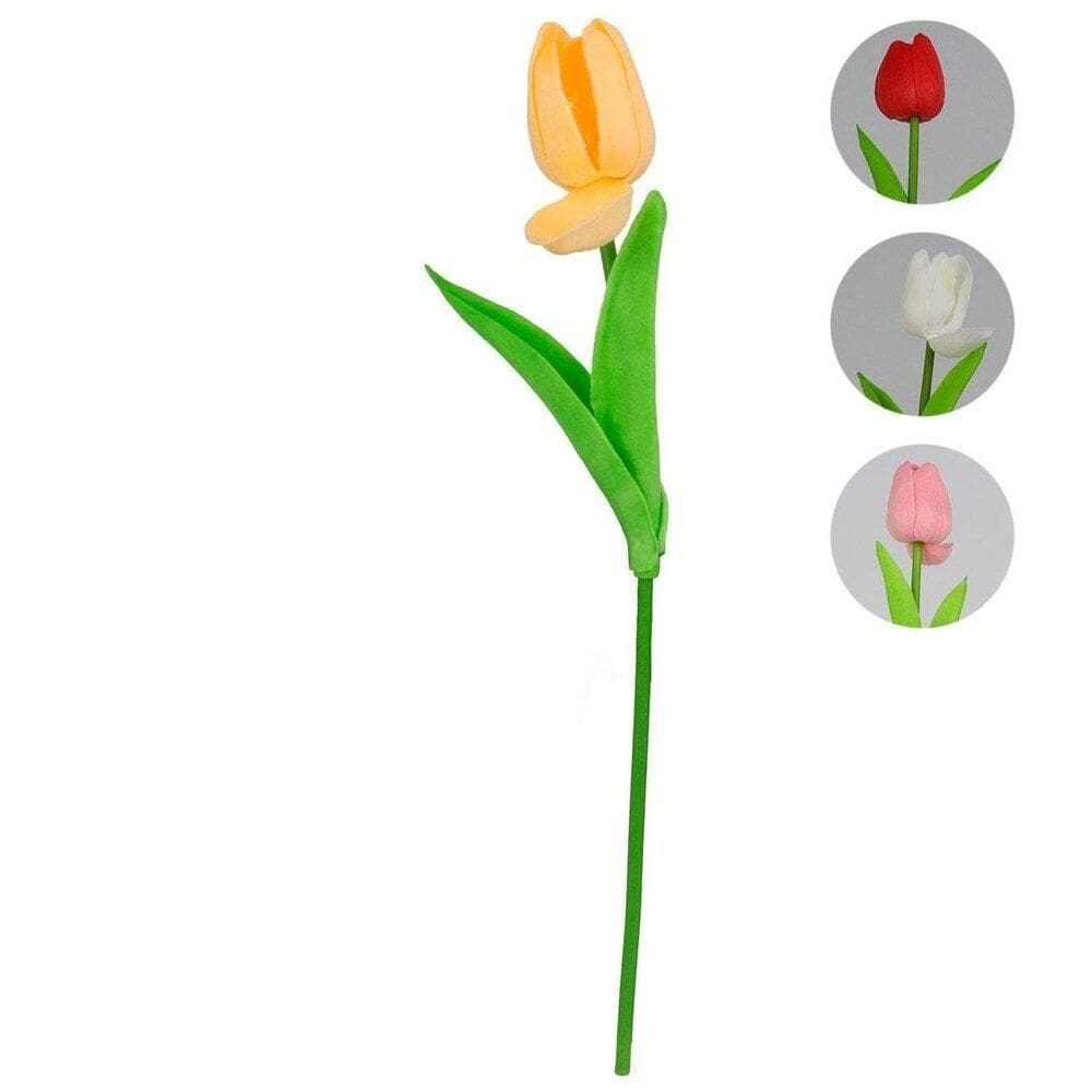 Flor Artificial de Plástico 33cm Color - Tudo em Caixa