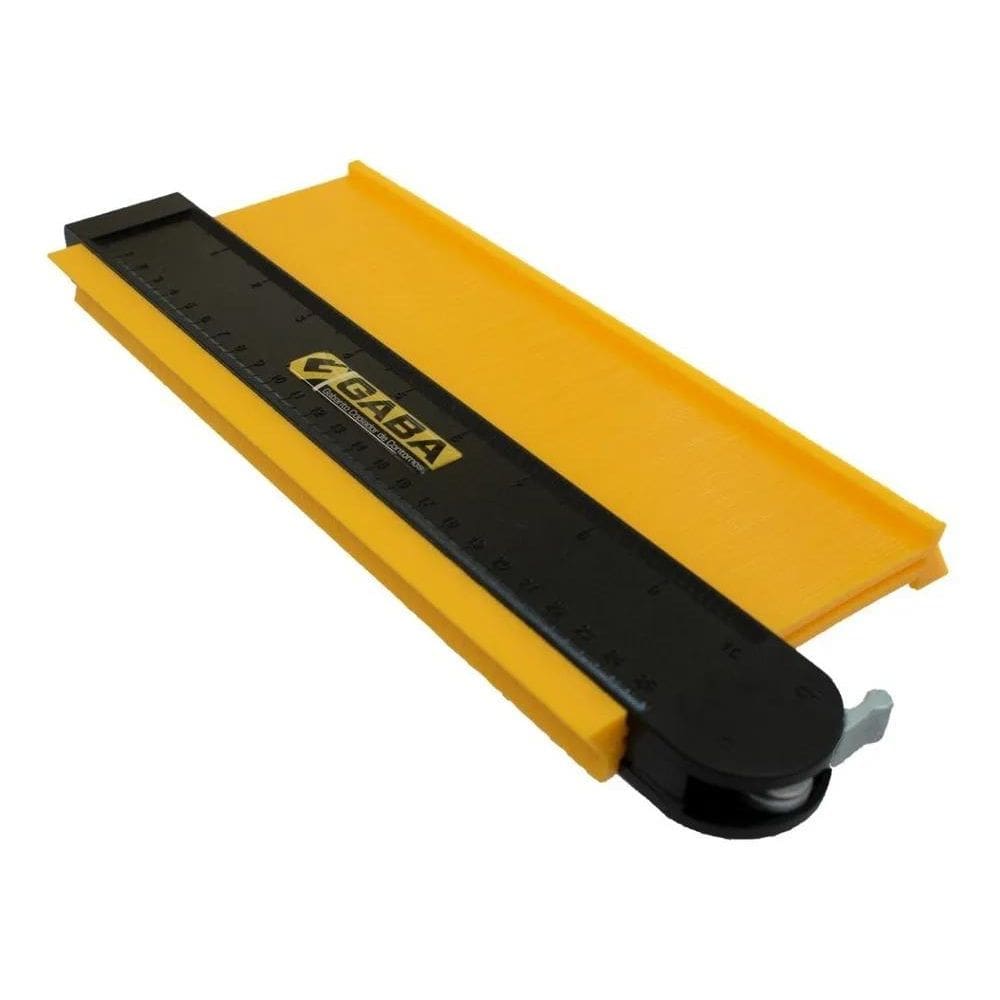 2X Gabarito Copiador De Contornos Guia De Perfis 25Cm Grande