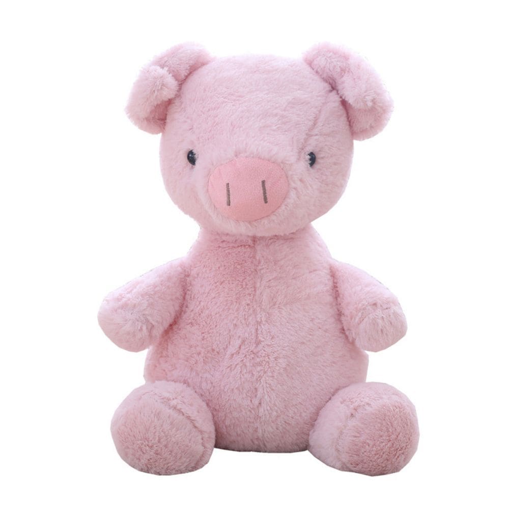 Boneca de brinquedo de pelúcia Pink Pig de 18 cm para presente infantil