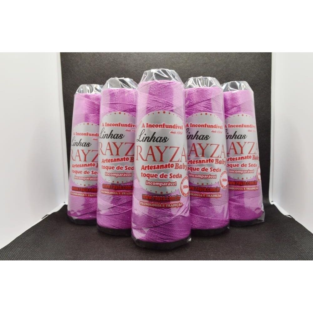 Linha Rayza Artesanato Baby Fina Tex 144 Cor 037-Cardeal
