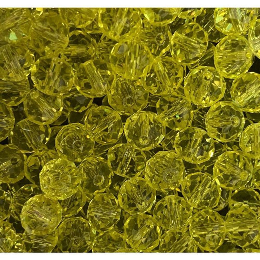 Kit 200 Cristais Miçangas 8Mm Umbanda Guia - Escolha A Cor