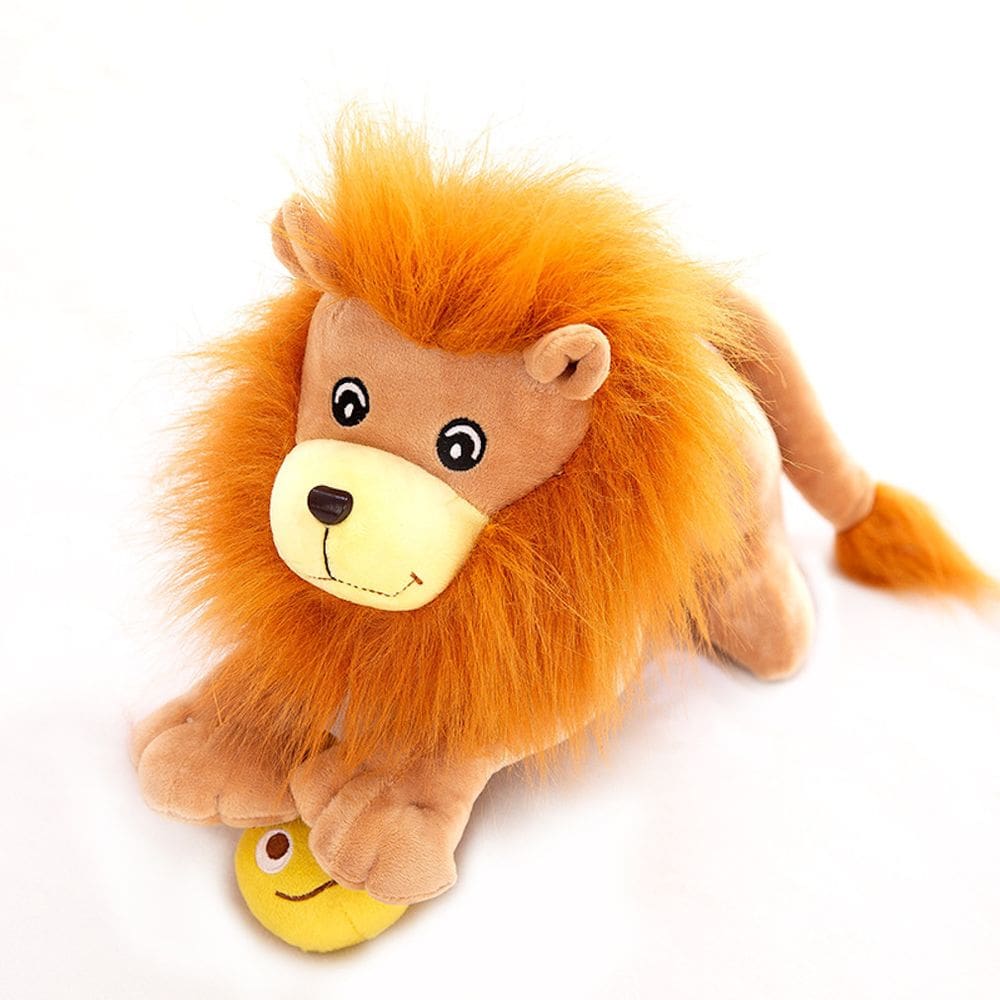 Simulação de boneca de pelúcia Lion King Simbas 28cm