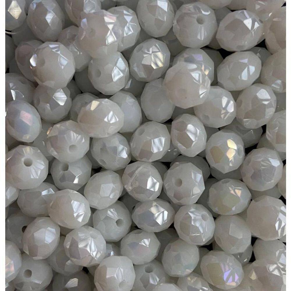 Kit 200 Cristais Miçangas 8Mm Umbanda Guia - Escolha A Cor