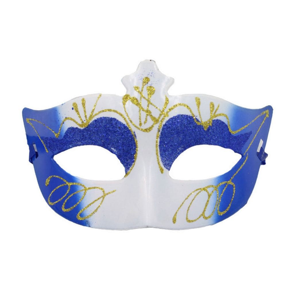 Máscara facial Princess Half Face para crianças, cosplay, festa de Halloween