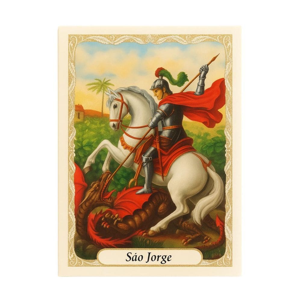 Folheto De Orações Santos Da Fé 9 Cm 100 Unidade