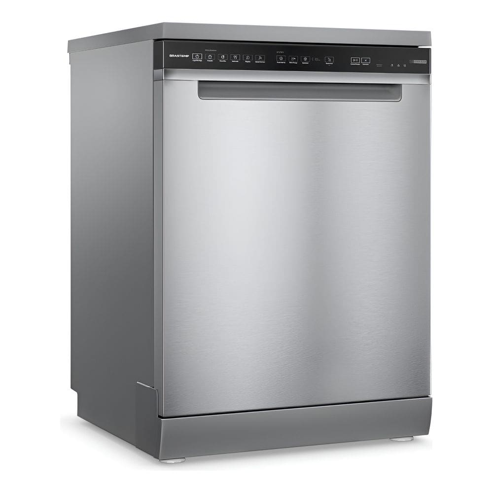 Lava Loucas 15 Servicos 220v Inox Smart Sensor  Brastemp