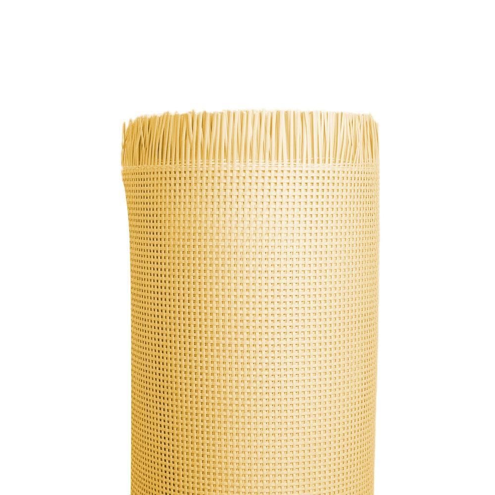 Palhinha Indiana Quadriculada Forro Rattan Natural 80X2,50Mt