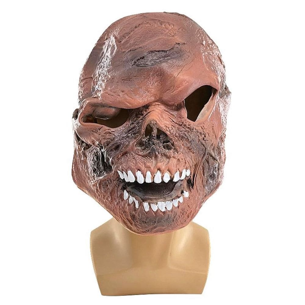 Traje de cosplay de látex com máscara Haunted House Alien