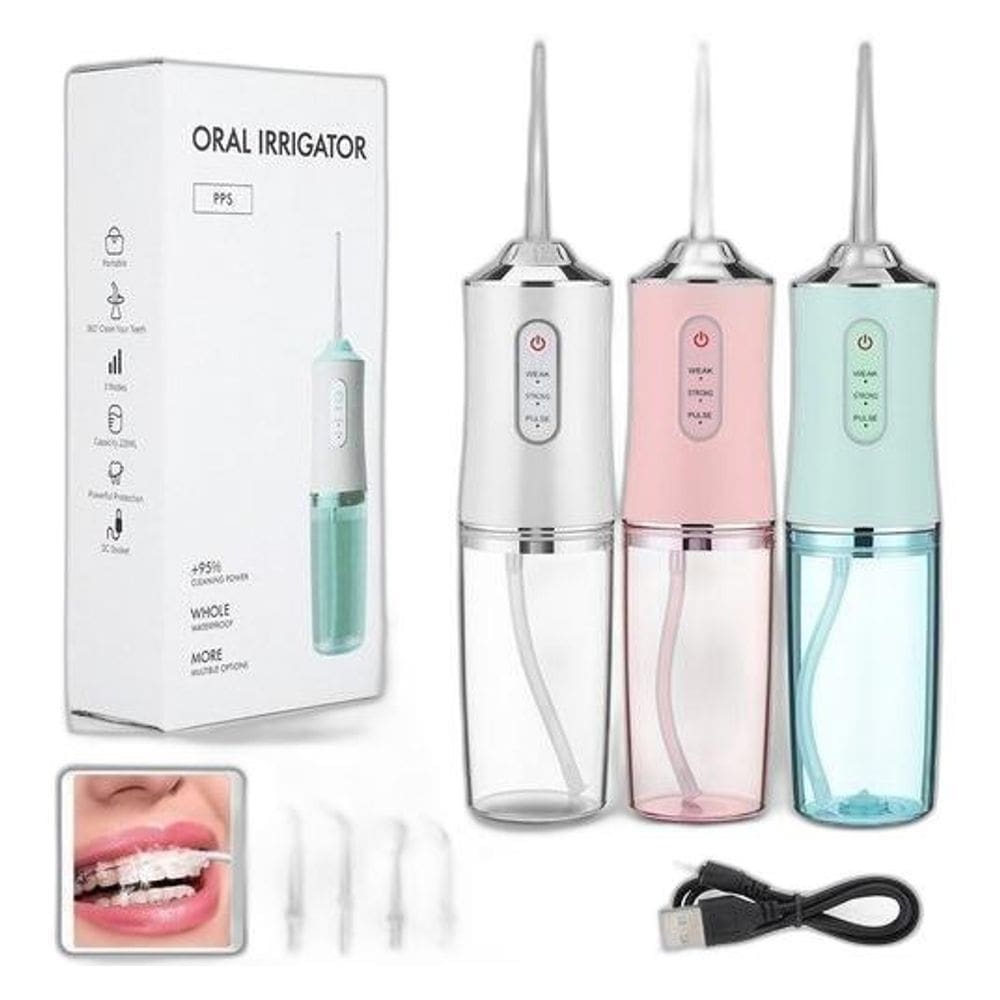 Jato D`Água Irrigador Oral Higiene Limpeza Bucal E Dental