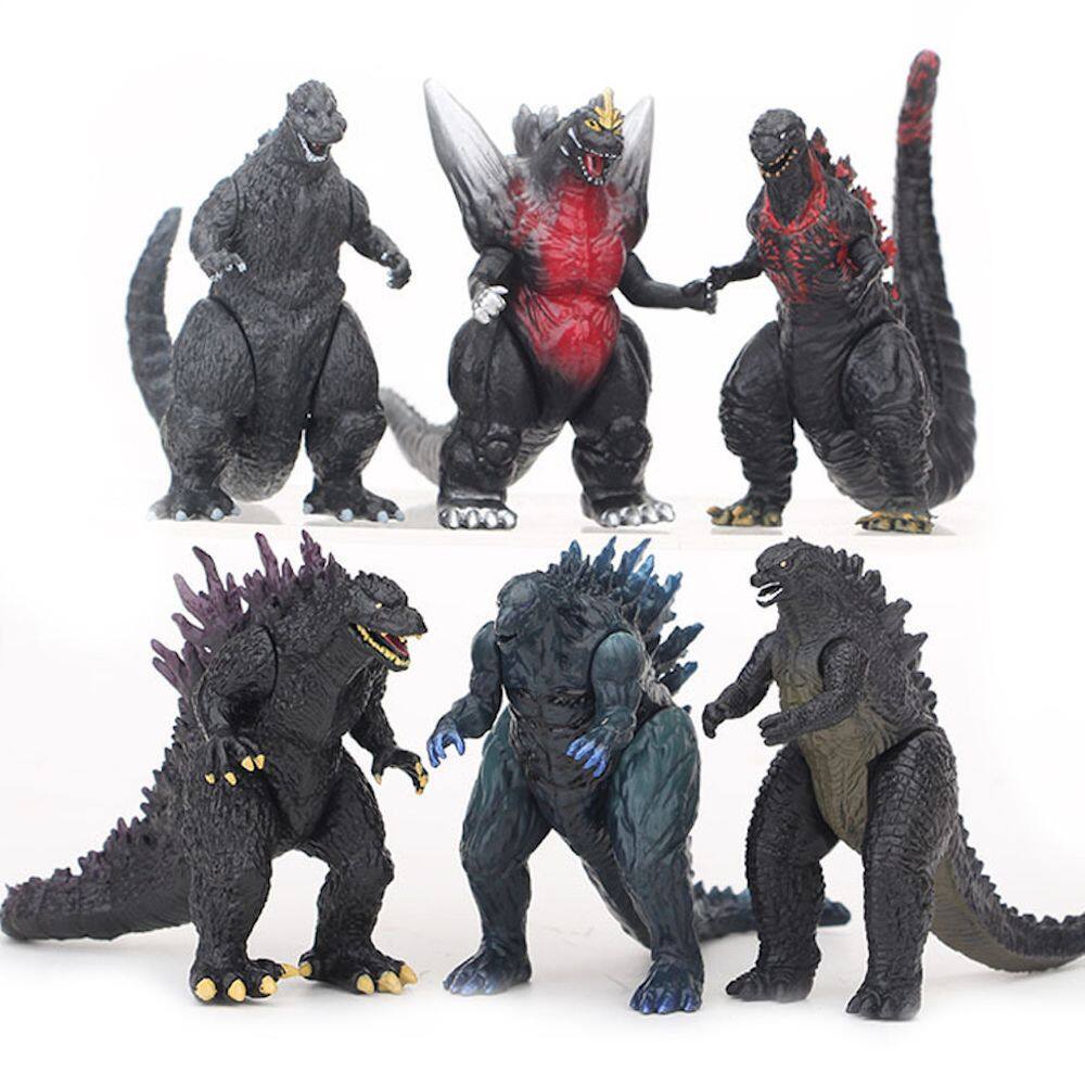Coleção de brinquedos de figuras de anime, decoração de modelos, Ratton Ghidorah