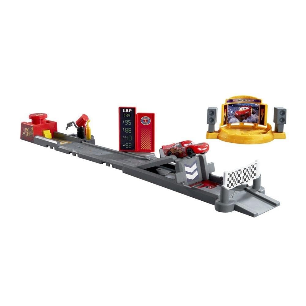 Pista Lancadora Disney Com Carrinho Jdj02