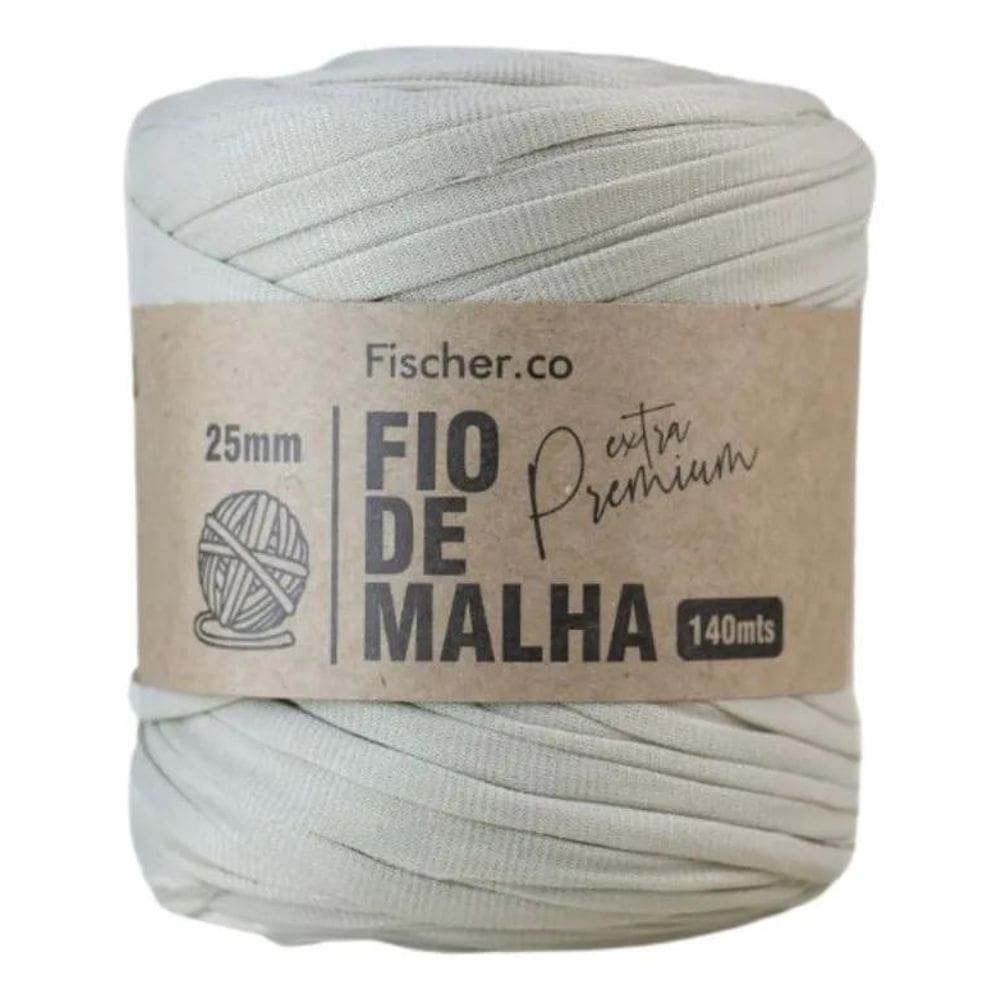 2X Fio De Malha Premium 140 Metros Para Crochê