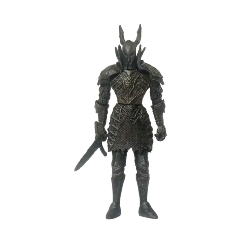 Coleção de brinquedos de figuras de anime Dark Souls Black Knight 10-12cm