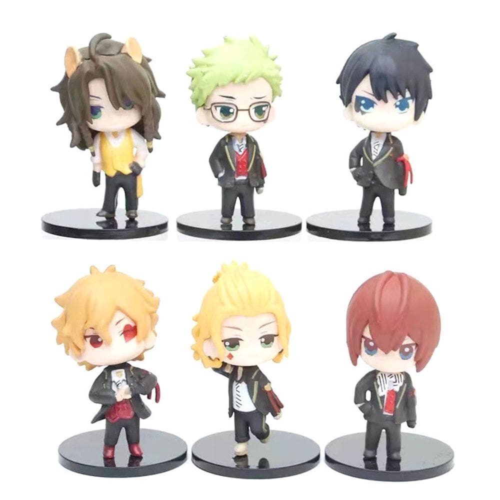 Brinquedo Anime Figure Collect 6 unidades/lote Twisteds Wonderlands Yunis