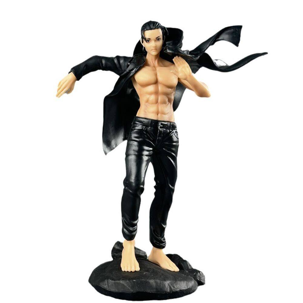 Estátua de modelo colecionável de brinquedo de anime Erens Jaegers
