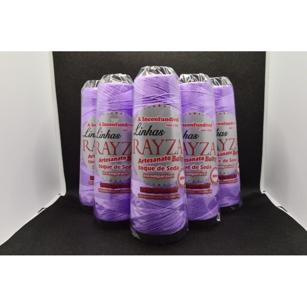 Linha Rayza Artesanato Baby Fina Tex 144 Cor 024-Violeta
