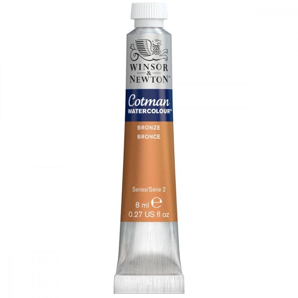 Aquarela Cotman W&N Tubo Metalica 058 Bronze 8 Ml