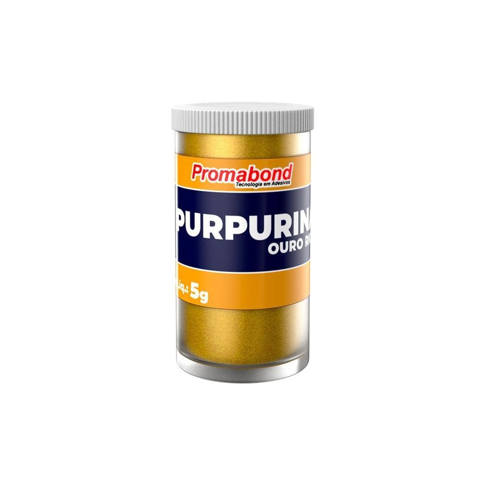 Purpurina Ouro Rico Promabond 5G - Escolar, Artesanato