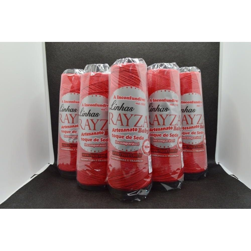 Linha Rayza Artesanato Baby Fina Tex 144-Vermelho Passion