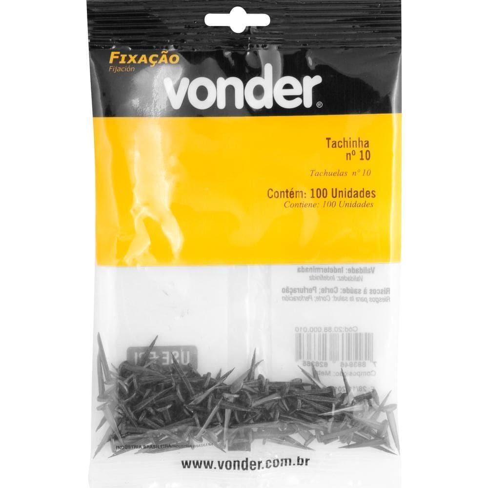 Tachinha Nº 10 Com 100 Peças Vonder