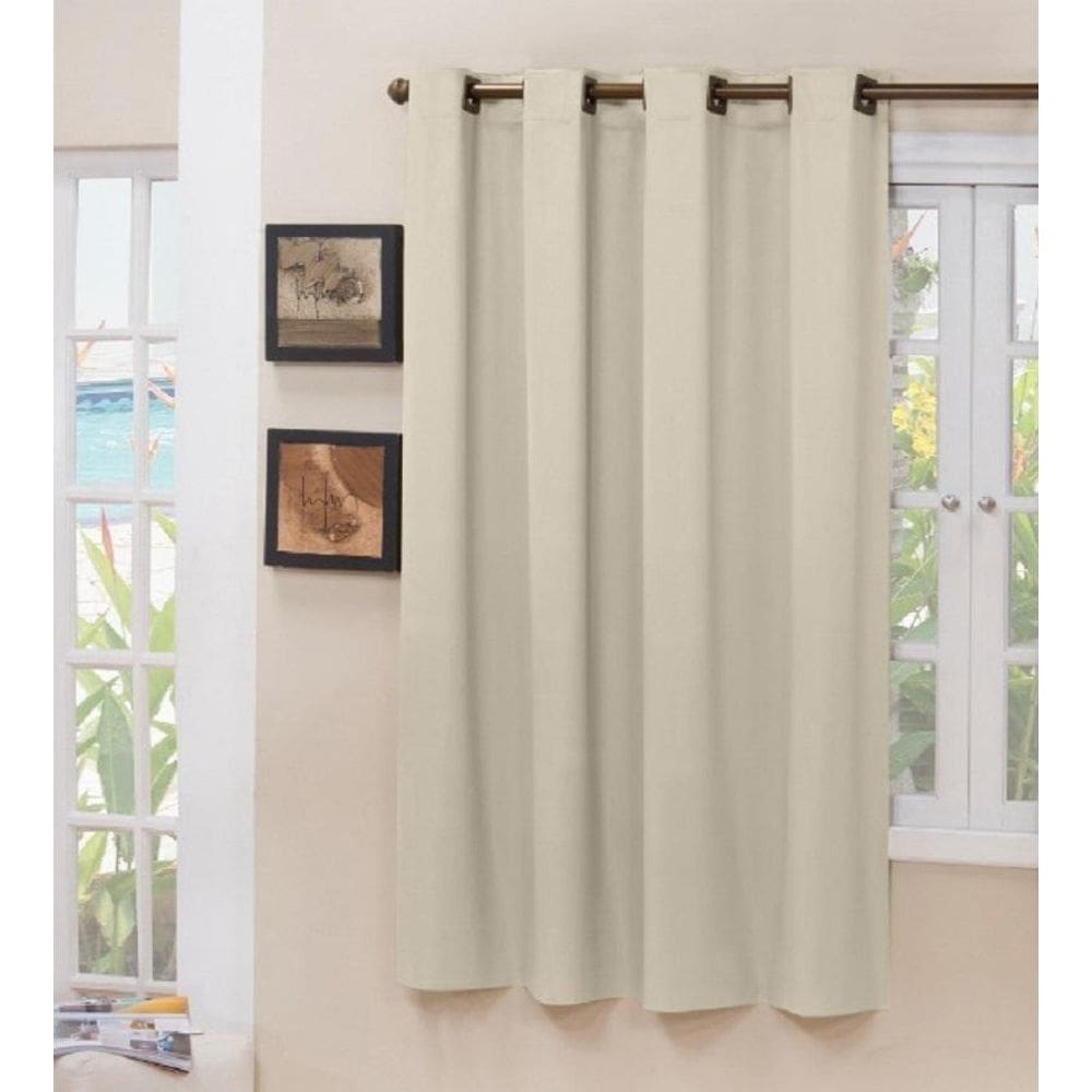 1 Parte Blackout Tecido Areia 1,40X1,50 Corta Luz 100%