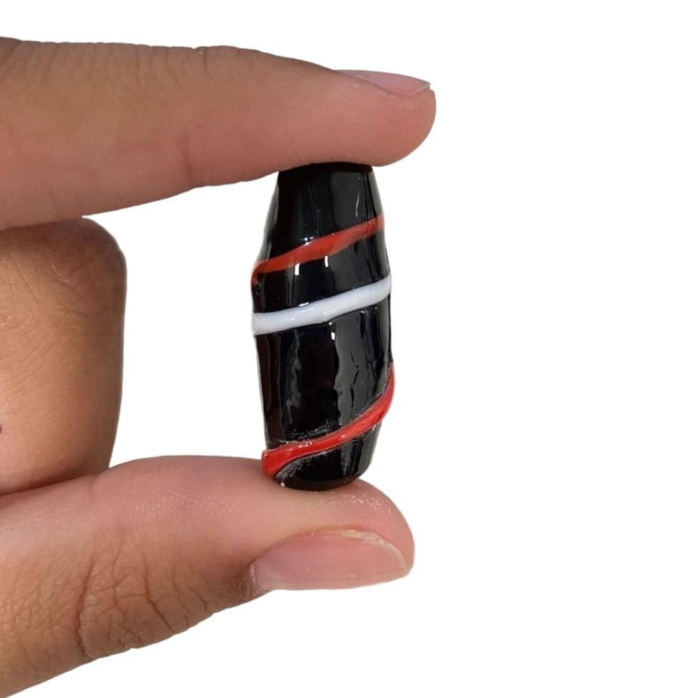 Unidade Firma Em Murano Azeitona 35Mm Guias - Escolha