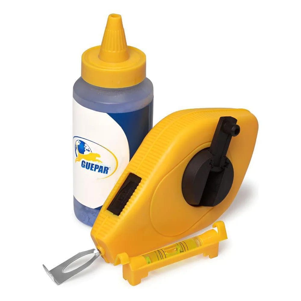 2X Kit Giz De Linha 15 Metros Pedreiro Gesseiro Marcação Niv