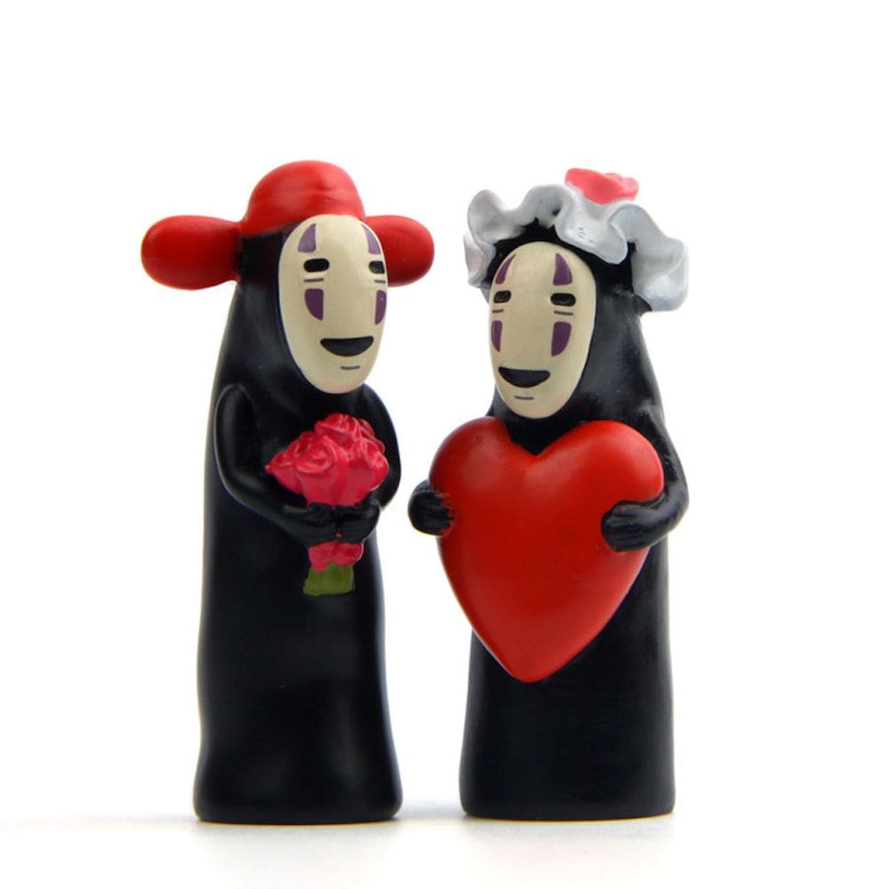 Brinquedo de boneco de anime colecionável para casais de noivos, 2 unidades