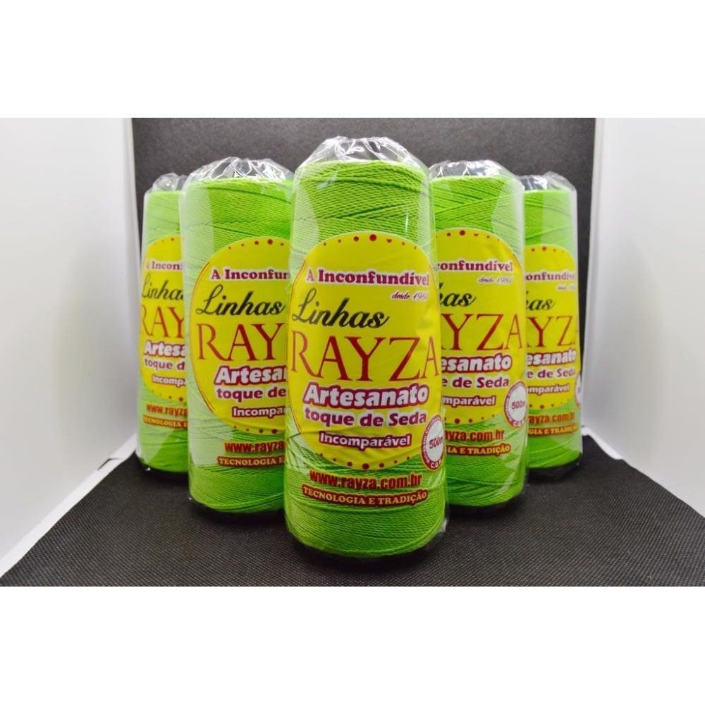 Linhas Para Crochê Rayza Artesanato Grossa - Pistache