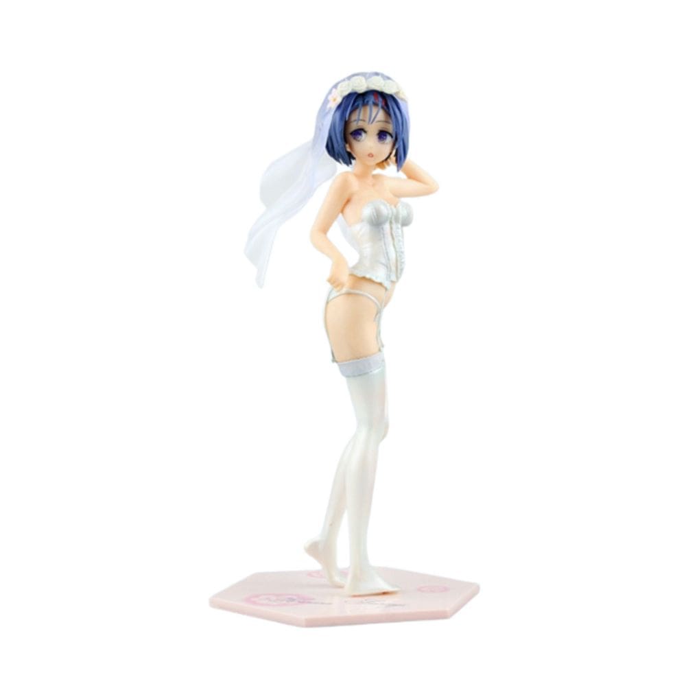 Coleção de brinquedos de figuras de anime Wedding Haruna Sairenji 25cm