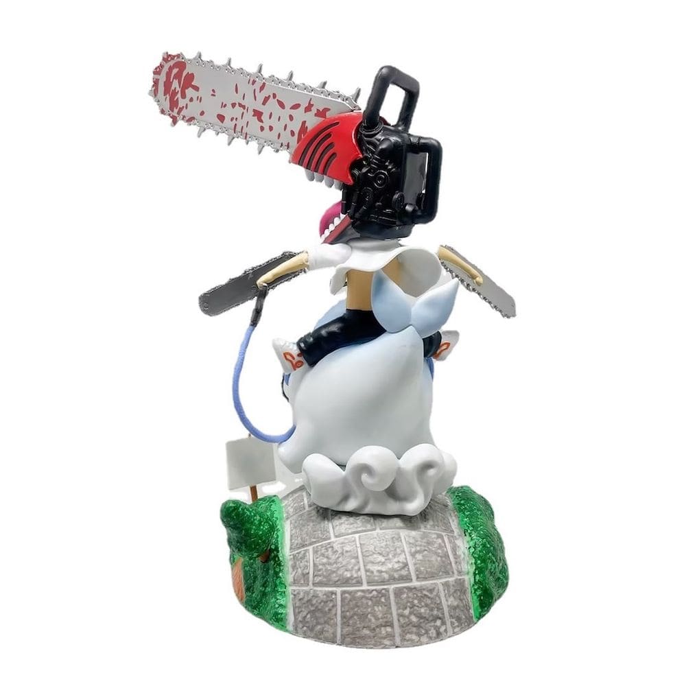 Figura de anime Toy Chainserras Mans Pochita Denji 24 cm PVC