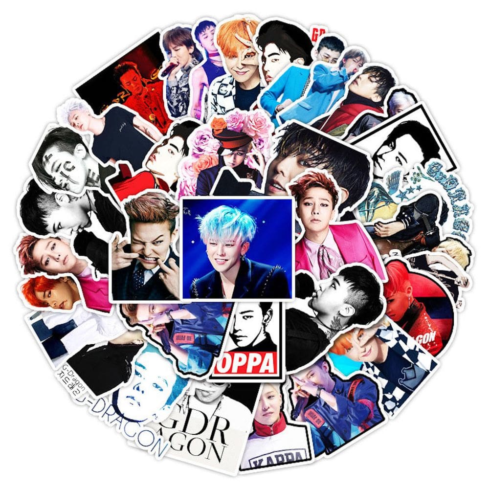 Adesivos Star Bigbangs Anime 51 peças de PVC impermeáveis